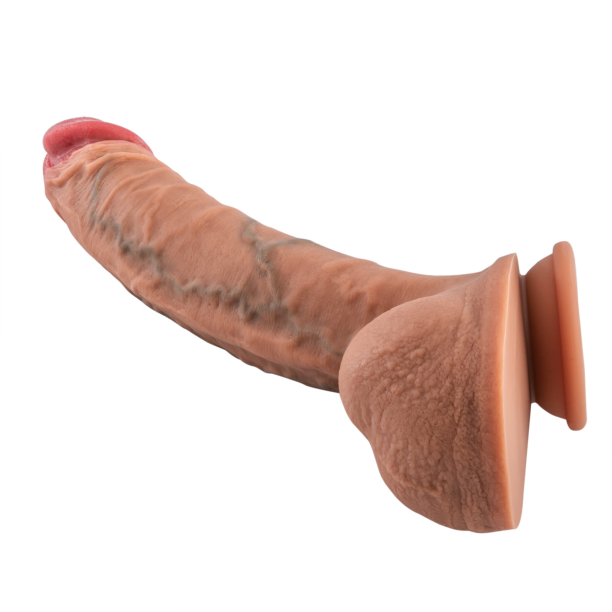 30 CM Uzaktan Kumandalı Kayar Deri Özelliğinde Büyük Boy Realistik Yapay Dildo Vibratör Penis