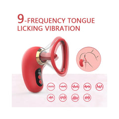 Telefon Kontrollü Göğüs Klitoris Emiş Ve Dil Özellikli Güçlü Vakum Hissiyatlı Dijital Ekranlı Yeni Nesil Vibratör