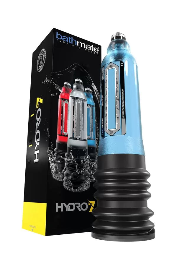 BATHMATE HYDRO7 30 CM MAVİ Su Basınçlı Penis Pompası (Hercules Analog)