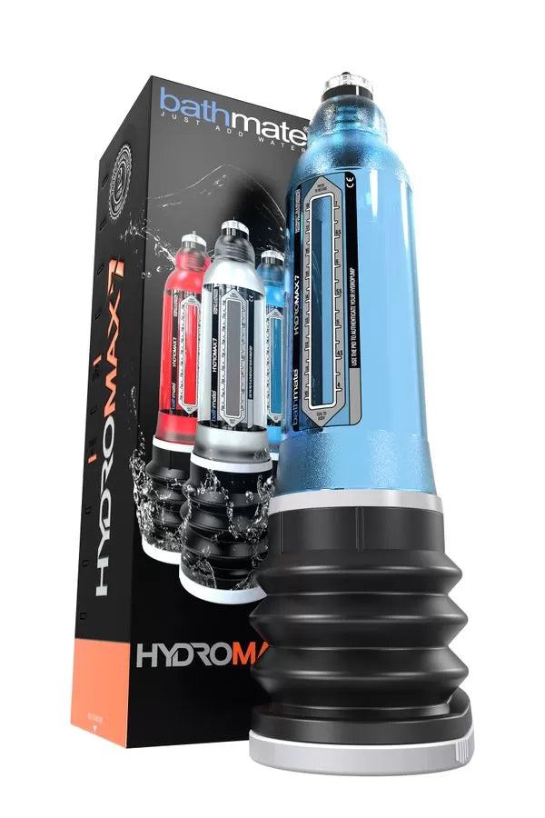 BATHMATE HYDROMAX7 30 CM MAVİ Su Basınçlı Penis Pompası (Hydromax X30)