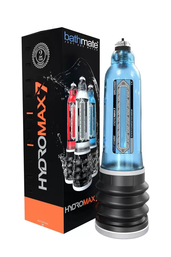BATHMATE HYDROMAX7 30 CM MAVİ Su Basınçlı Penis Pompası (Hydromax X30)