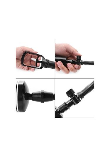 20 CM Penis Pump Realistik Vajina Girişli Kaliteli Vakum Penis Pompası