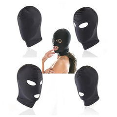 Aşk Fantezi Fetish Maske – Siyah Spandex