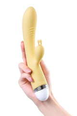 Flovetta by Aşk Klitoral Uyarıcı Rabbit Vibratör Sarı