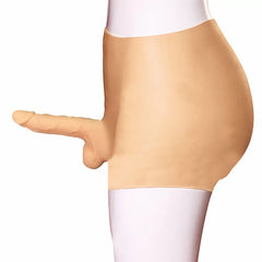 Giyilebilir Şort Model Full Realistik 17 CM Süper Panty Strapon Dildo Penis