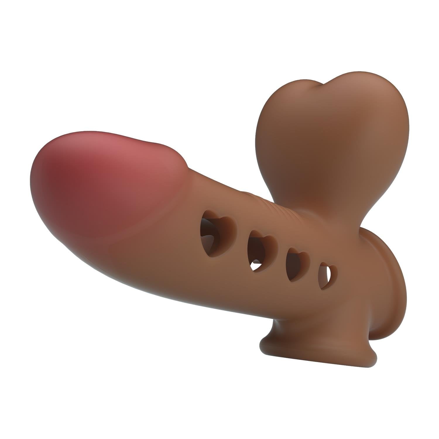 Airbag Penis Sleeve Hava Yastıklı Premium Melez Rengi Silikon Penis Kılıfı Tyronn
