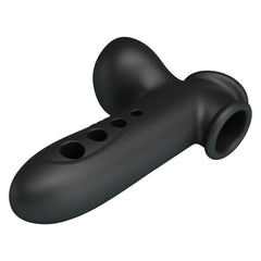 Airbag Penis Sleeve Hava Yastıklı Premium Zenci Siyahi Rengi Silikon Penis Kılıfı Crane