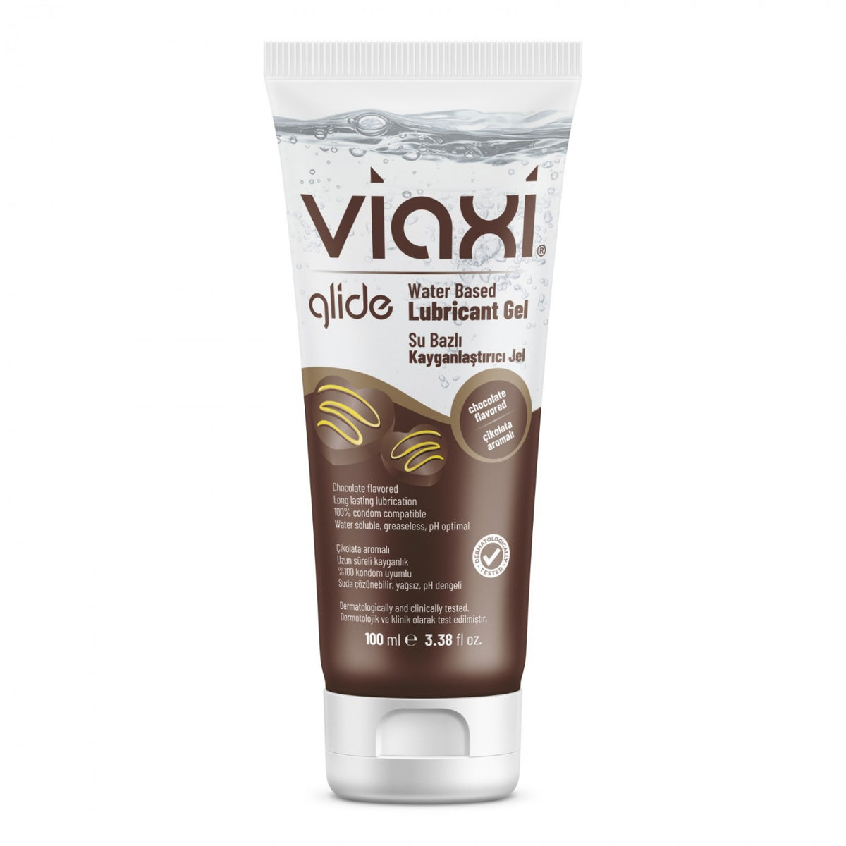 Viaxi Glide Çikolatalı Kayganlaştırıcı Jel 100 ml