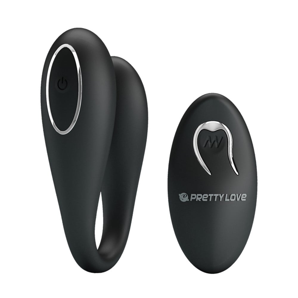 Siyah Usb Şarjlı Uzaktan Kumandalı Çiftlere Özel Çok İşlevli Vibratör
